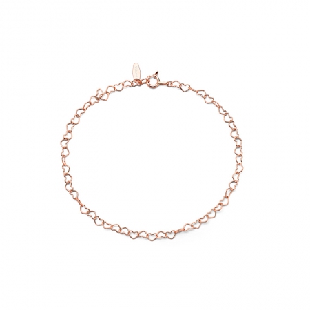 爱之结－素金手链-WithLove唯爱钻饰