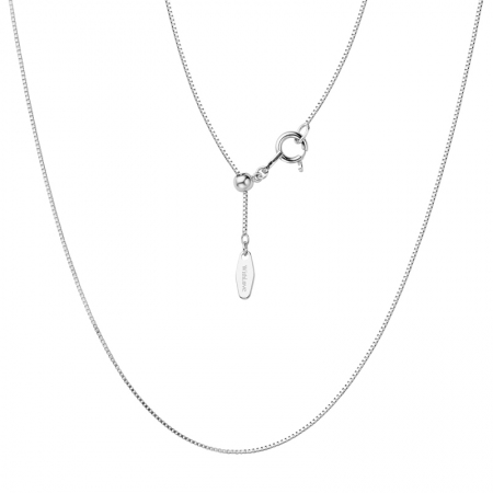 盒仔素金链-WithLove唯爱钻饰