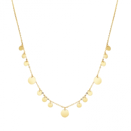 星空物语－黄18K金项链-WithLove唯爱钻饰