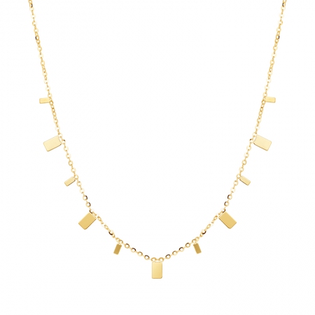 天镜－黄18K金项链-WithLove唯爱钻饰