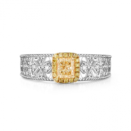 恋空－黄钻戒指-WithLove唯爱钻饰