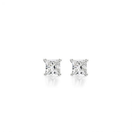 纯真年代－钻石耳钉-WithLove唯爱钻饰