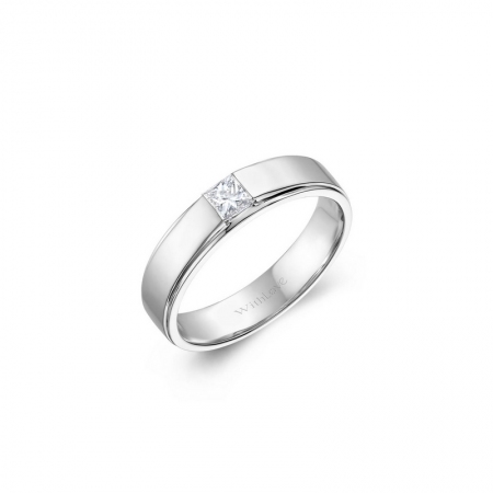 光辉岁月－公主方钻石男戒-WithLove唯爱钻饰