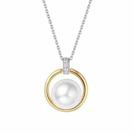 Akoya珍珠钻石项链-WithLove唯爱钻饰