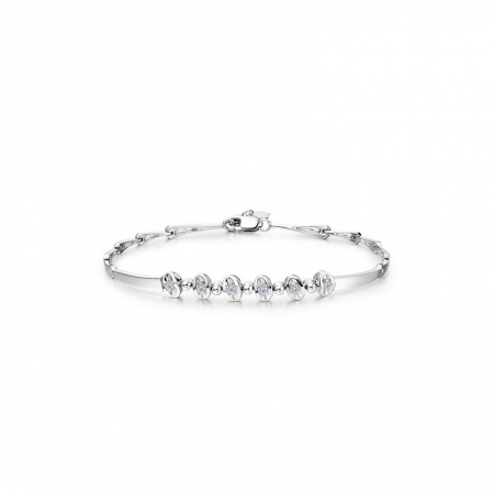 玉腕添姿－钻石手链-WithLove唯爱钻饰