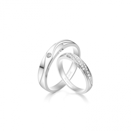 情意缠绵－钻石对戒-WithLove唯爱钻饰