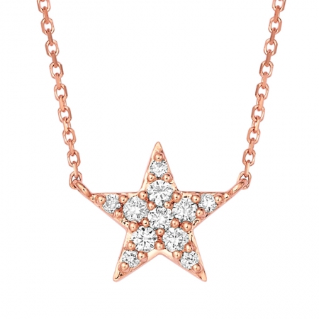 流星－钻石项链-WithLove唯爱钻饰