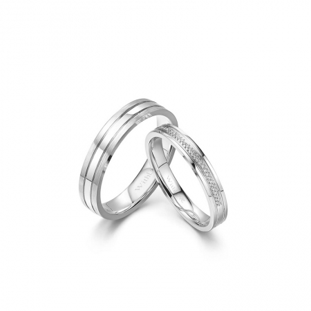 相依相伴－钻石对戒-WithLove唯爱钻饰