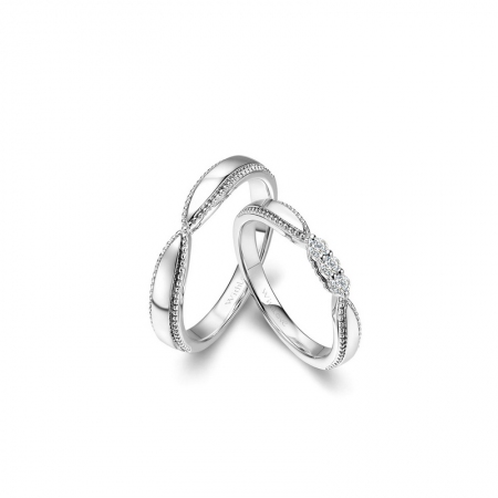 缘定三生－钻石对戒-WithLove唯爱钻饰