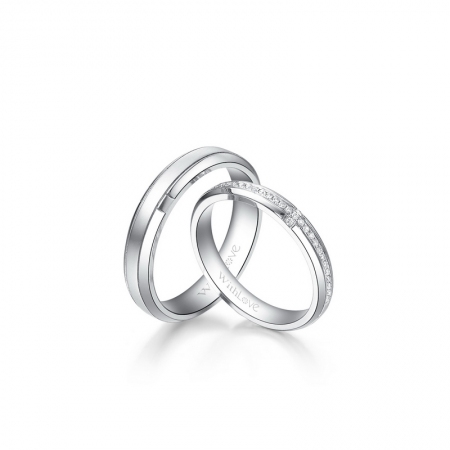 爱语交汇－钻石对戒-WithLove唯爱钻饰