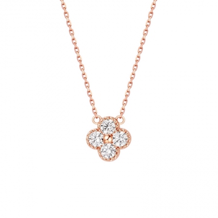 花开物语－钻石项链-WithLove唯爱钻饰