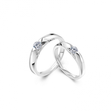 比翼双飞－钻石对戒-WithLove唯爱钻饰
