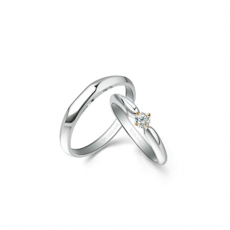 天作之合－钻石对戒-WithLove唯爱钻饰