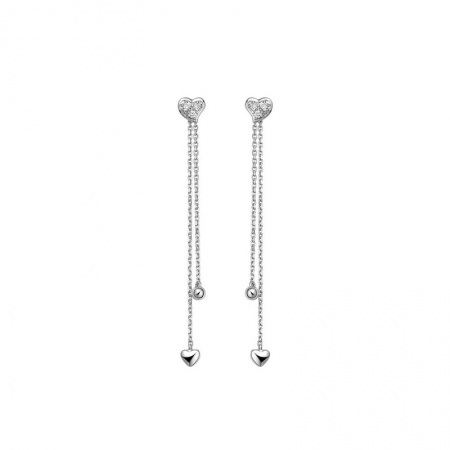 悦动我心－钻石耳坠-WithLove唯爱钻饰