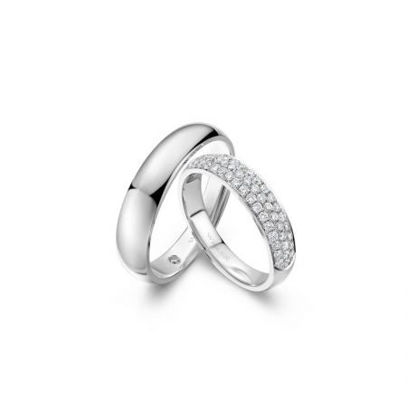 海誓山盟－钻石对戒-WithLove唯爱钻饰