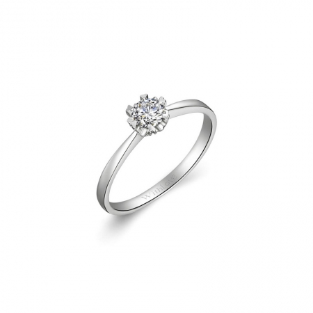 雪之情缘－钻石戒指-WithLove唯爱钻饰