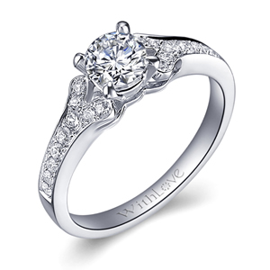 订婚钻戒是男方向女方用来表达爱意的戒指