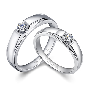 结婚对戒是指男女双方一起佩戴的戒指