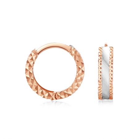 璀璨之轮－18K金耳环-WithLove唯爱钻饰