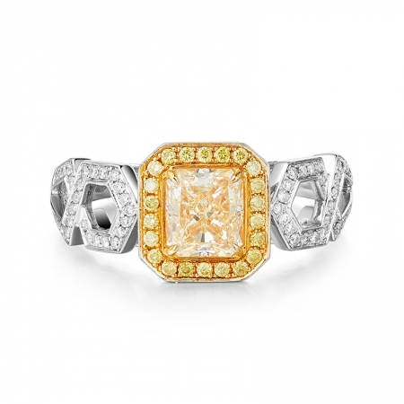 不得不爱－黄钻戒指-WithLove唯爱钻饰