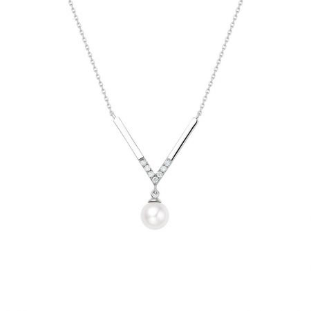 唯美主义－Akoya珍珠项链-WithLove唯爱钻饰