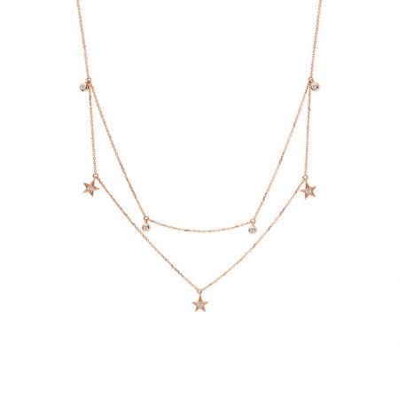 星光月影－钻石项链-WithLove唯爱钻饰