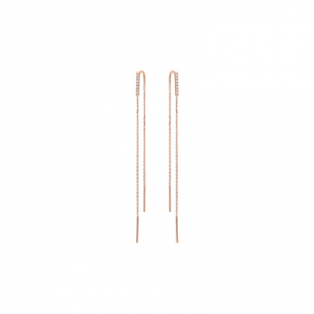 海之风铃－钻石耳线-WithLove唯爱钻饰