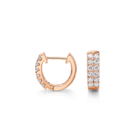 甜蜜假期－钻石耳环-WithLove唯爱钻饰