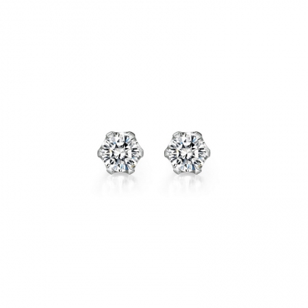 海之精灵－钻石耳钉