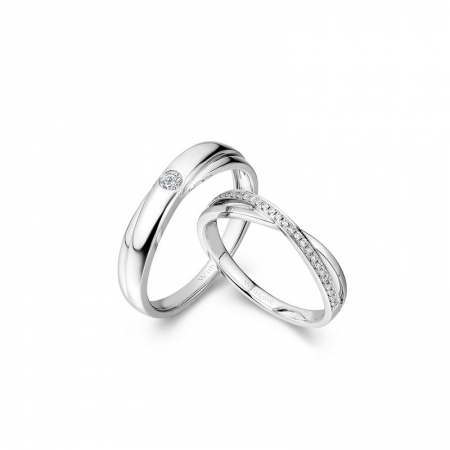 甜蜜宣言－钻石对戒-WithLove唯爱钻饰