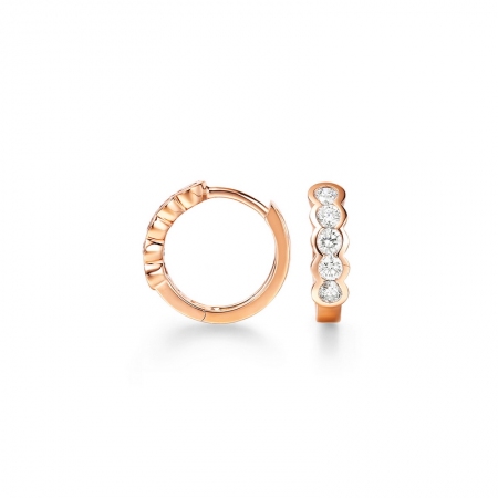 恋慕－钻石耳环-WithLove唯爱钻饰