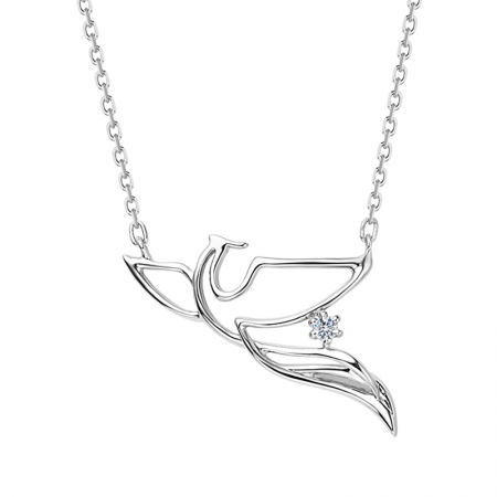 飞凤凰－钻石项链-WithLove唯爱钻饰